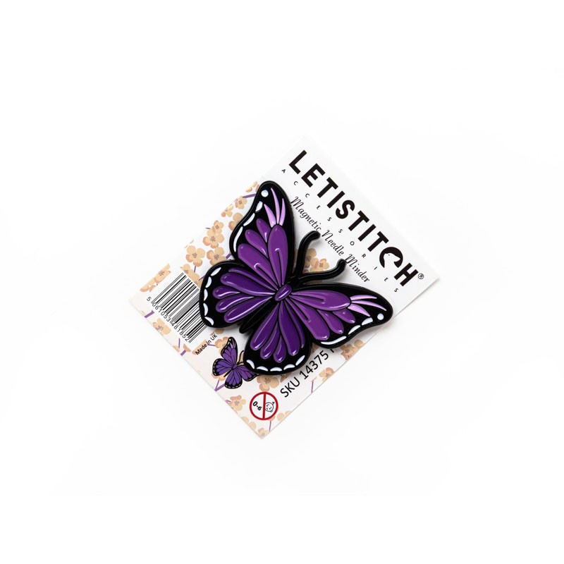 Leti Stitch Needle Minder Purple Wings 14375 (naaldmagneet)