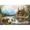 Luca-S Cubs’ Adventure GOLD G726 Petit Point borduren (pakket)