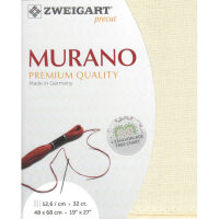 Zweigart borduurstof Precut Murano Evenweave Ecru (264) 32ct 48x68cm