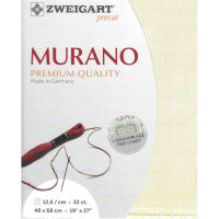 Zweigart borduurstof Precut Murano Evenweave Ecru (99) 32ct 48x68cm