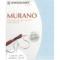 Zweigart borduurstof Precut Murano Evenweave Lichtblauw (503) 32ct 48x68cm