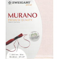Zweigart borduurstof Precut Murano Evenweave Roze (4115) 32ct 48x68cm