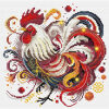 Andriana Rooster ANP-75 borduren (pakket)