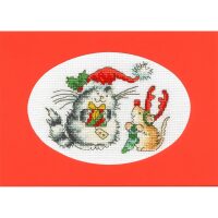 Bothy Threads Margaret Sherry Christmas Cards Secret Santa Secret Santa XMAS65 borduren pakket