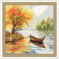 Golden Fleece Lake in the Forest M-024 borduren (pakket)
