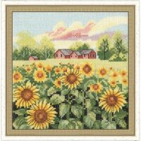 Golden Fleece Sunflower Field M-030 borduren (pakket)