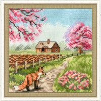 Golden Fleece The Fox has come M-027 borduren (pakket)