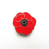 Leti Stitch Needle Minder Red Poppy Bloom 14388