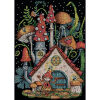 Panna Mushroom house PVS-7321 borduren (pakket)