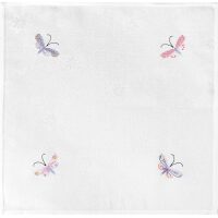 Rico Design Servetten met vlinders borduren