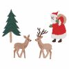 Rico Design Stick & Stitch borduurpakket Kerstbos 12 stuks