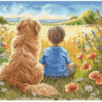 AVA Stitch The Best Friend P034 borduren (pakket)