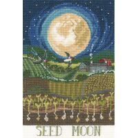 Bothy Threads Lizzie Spikes Seed Moon XDD13 borduren (pakket)