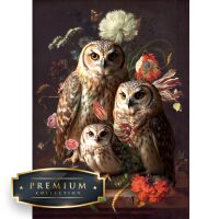 Familie uil Premium DP Diamond Painting