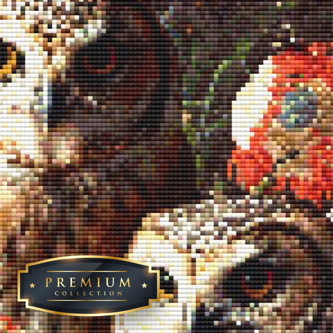 Familie uil Premium DP Diamond Painting - Afbeelding 3