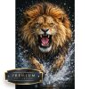 Brullende leeuw Premium DP Diamond Painting