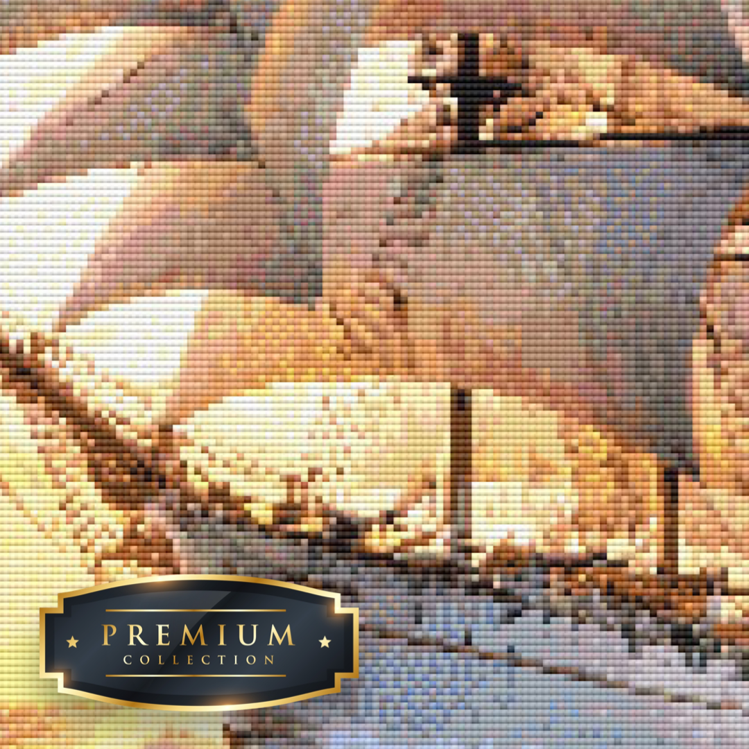 Zeilschip Premium DP Diamond Painting - Afbeelding 3