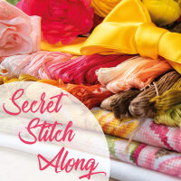 LanArte Secret Stitch Along 2026:2 Aïda PN-0229847 Marjolein Bastin
