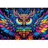 Neon Nachtuil Diamond Painting