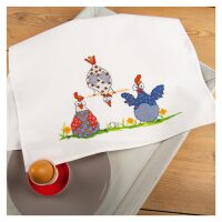 Vervaco Handdoek Gekke kippen PN-0216273