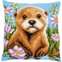 Vervaco Kruissteekkussen Otter PN-0228642 pakket