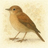 Vogeltjes Nachtegaal diamond painting