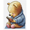 Andriana Bookmark. Teddy Bear ANZ-74 borduren (pakket)