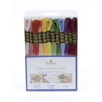 DMC Mouline splijtzijde set Florals