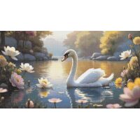 Imàge Serenity of the Swan IA005 Borduurpatroon
