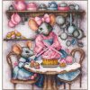 LanArte A micey sweet cupcake PN-0217612 Aïda borduren (pakket)