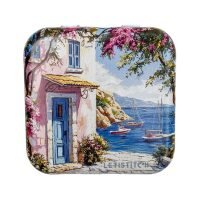 Leti Stitch Mediterranean Coast Metallic Box 25642 naalddoosje