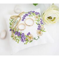 Luca-S The Royal Heart W05 Ringkussen borduren (pakket)