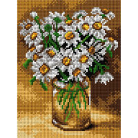 Orchidea White Flowers M2896 voorbedrukt Needlepoint borduren
