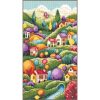 Vervaco Landschap met huisjes PN-0215350 borduren (pakket)