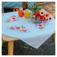 Vervaco Tafelkleed Klaprozen en wilde bloemen PN-0227437