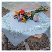 Vervaco Tafelkleed Pastel flowers PN-0222421