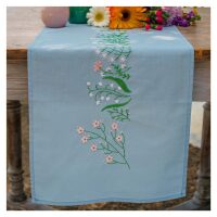 Vervaco Tafelloper Pastel flowers PN-0222427