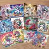 Diamond painting wenskaarten Eenhoorns (12 stuks)