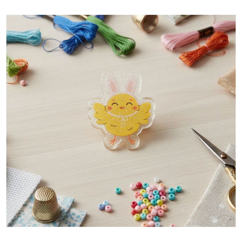 Leti Stitch Needle Minder Dancing Chick 14392