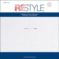 Restyle Aïda 18 count borduurstof 7 kruisjes per cm 40x50cm - Kleur 009