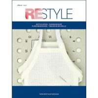 Restyle Bottle apron flessenschort aïda borduurstof 14count 10x15cm