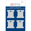Restyle Papieren Wikkelkaartjes / Bobbins 40x41mm