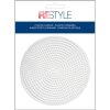 Restyle Plastic Stramien Cirkel 11 cm - 6 stuks