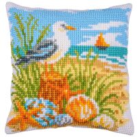 Vervaco Kruissteekkussen Ocean breeze PN-0217526 borduren (pakket)