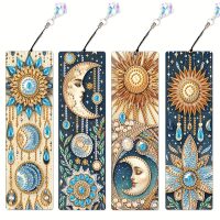 Diamond Painting Zon en manen (4 stuks)