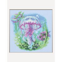 Aine Baby Jellyfish A1039 borduren (pakket)