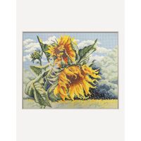 Aine Sunflowers in the Wind A1033 borduren (pakket)