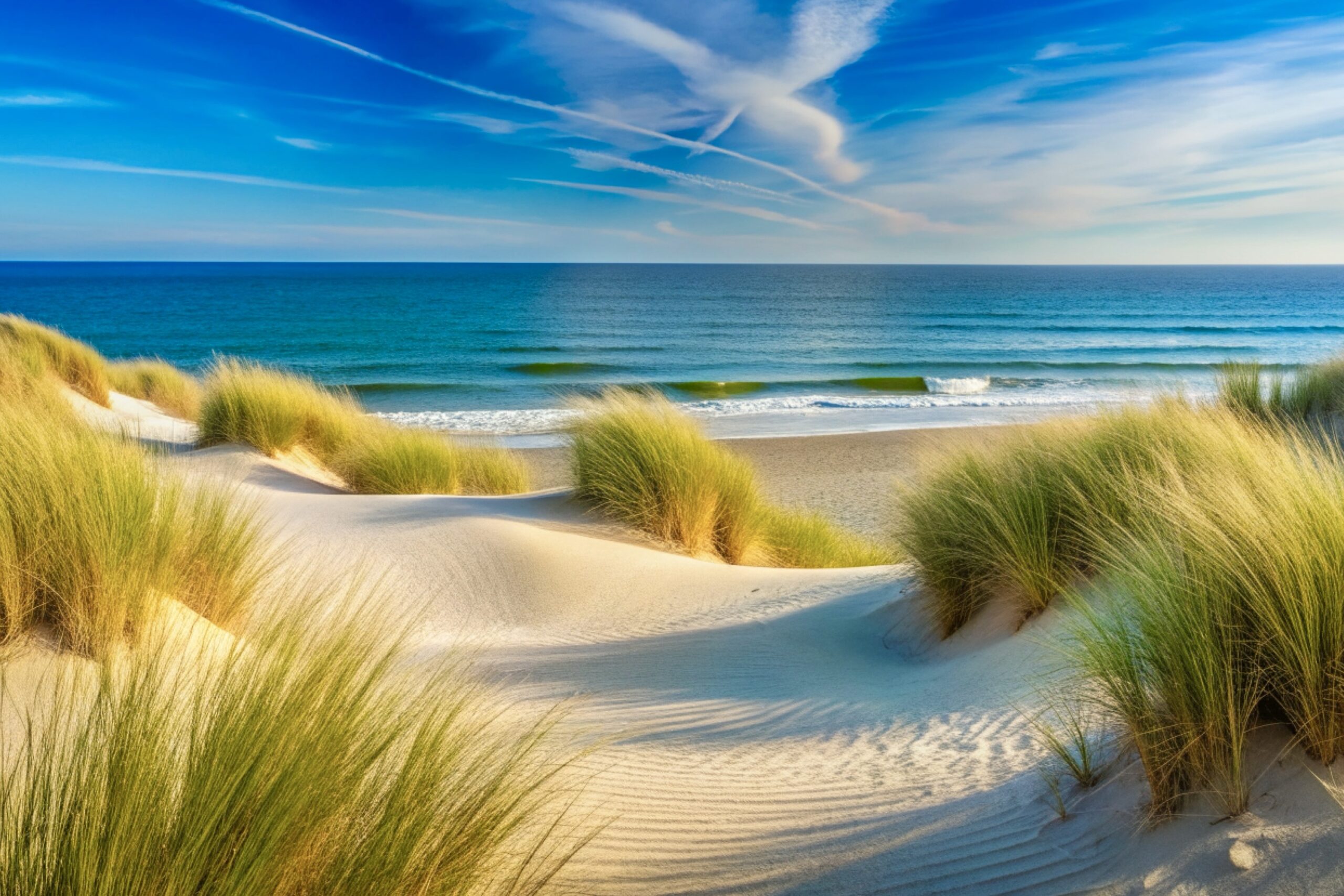 Duinen aan zee diamond painting Doezelf.nl