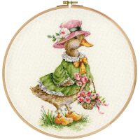 Golden Fleece Stylish Duck VK-083 borduren (pakket)