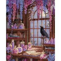Leti Stitch Raven’s Library L9987 borduren (pakket)